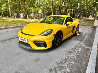 2021 Porsche Cayman GT4 II 718 (982), жёлтый, 10300000 рублей, вид 1