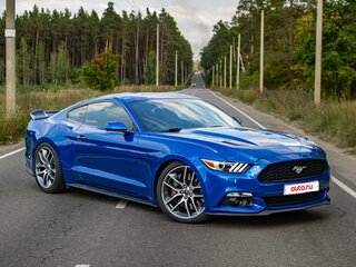 2017 Ford Mustang VI, синий, 5200000 рублей, вид 5