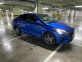 2021 Hyundai Solaris II Рестайлинг, синий - вид 3