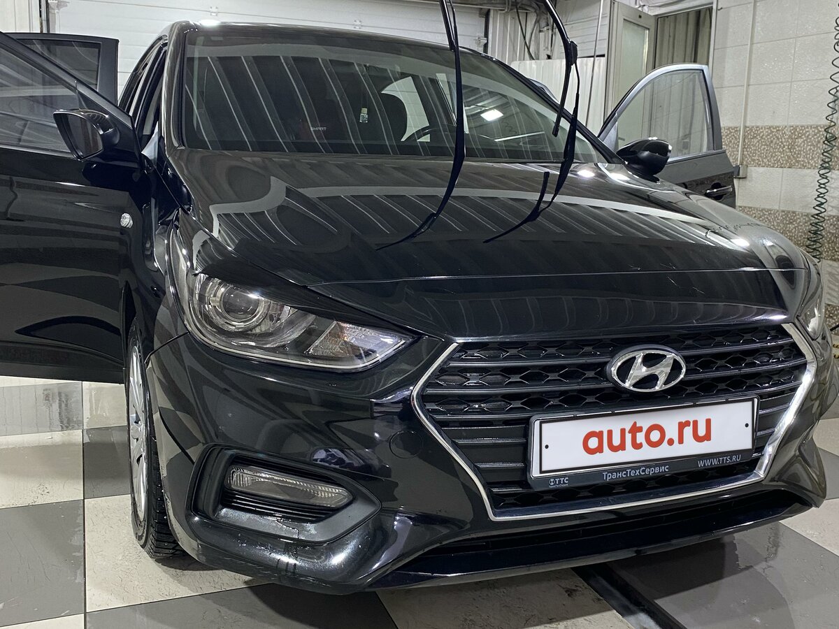 Купить б/у Hyundai Solaris II 1.6 AT (123 л.с.) бензин автомат в ...