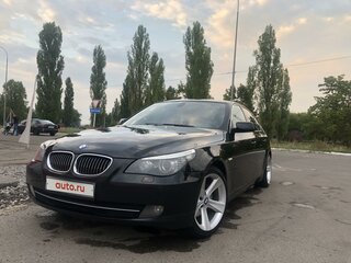2009 BMW 5 серии 520d V (E60/E61) Рестайлинг, чёрный, 1200000 рублей, вид 1