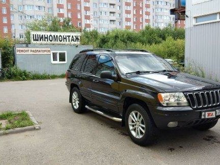 Kupit B U Jeep Grand Cherokee Ii Wj 4 7 At 235 L S 4wd Benzin Avtomat V Vologde Chyornyj Dzhip Grand Cheroki Ii Wj Vnedorozhnik 5 Dvernyj 01 Goda Na Avto Ru