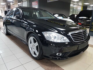 2008 Mercedes-Benz S-Класс 550 Long V (W221), чёрный, 1249000 рублей, вид 1