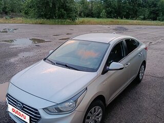 2018 Hyundai Solaris II, серебристый, 1118500 рублей, вид 1