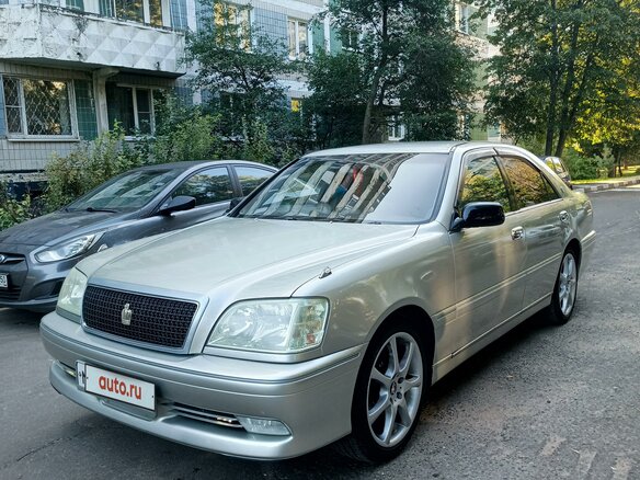 2003 Toyota Crown XI (S170), серый, 1055000 рублей
