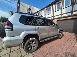 2005 Toyota Land Cruiser Prado 5-speed 120 Series, серебристый, 1550000 рублей, вид 2