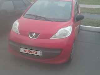 2007 Peugeot 107 I, красный, 400000 рублей, вид 1