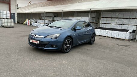 2013 Opel Astra GTC J Рестайлинг, голубой, 895000 рублей, вид 1