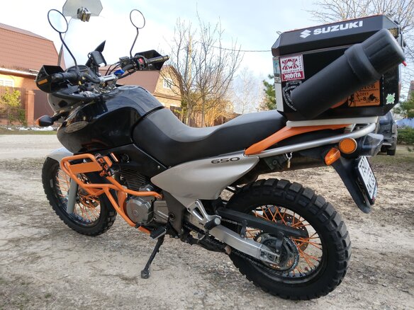 1997 Suzuki XF 650 Freewind, чёрный, 310000 рублей - вид 5