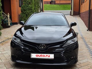 2018 Toyota Camry VIII (XV70), чёрный, 2710000 рублей, вид 1