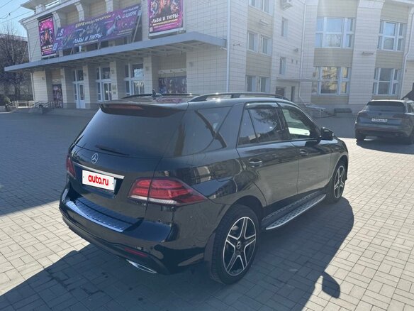 2017 Mercedes-Benz GLE 350 d I (W166), чёрный, 4050000 рублей - вид 3