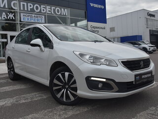2017 Peugeot 408 I Рестайлинг, белый, 990000 рублей, вид 1
