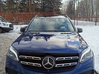 2018 Mercedes-Benz GLS 350 d I (X166), синий, 4500000 рублей, вид 1