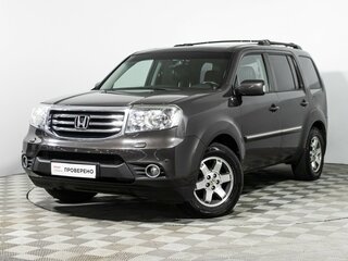 2013 Honda Pilot II Рестайлинг, коричневый, 1399585 рублей, вид 1