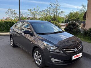 2014 Hyundai Solaris I Рестайлинг, серый, 670000 рублей, вид 1