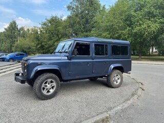 2007 Land Rover Defender 110 I Рестайлинг, синий, 1500000 рублей, вид 5