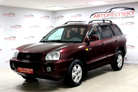 2008 Hyundai Santa Fe Classic I, красный, 569000 рублей, вид 1