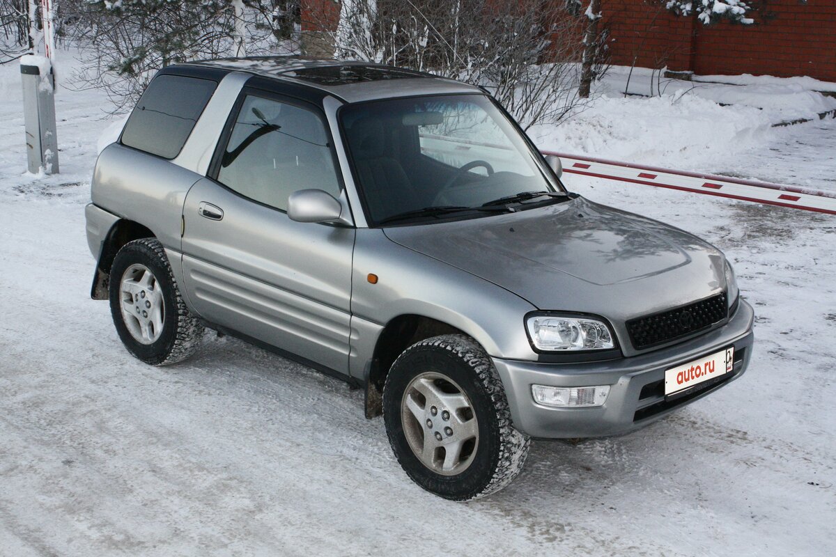 1998 Toyota RAV4 I (XA10), серый - вид 7
