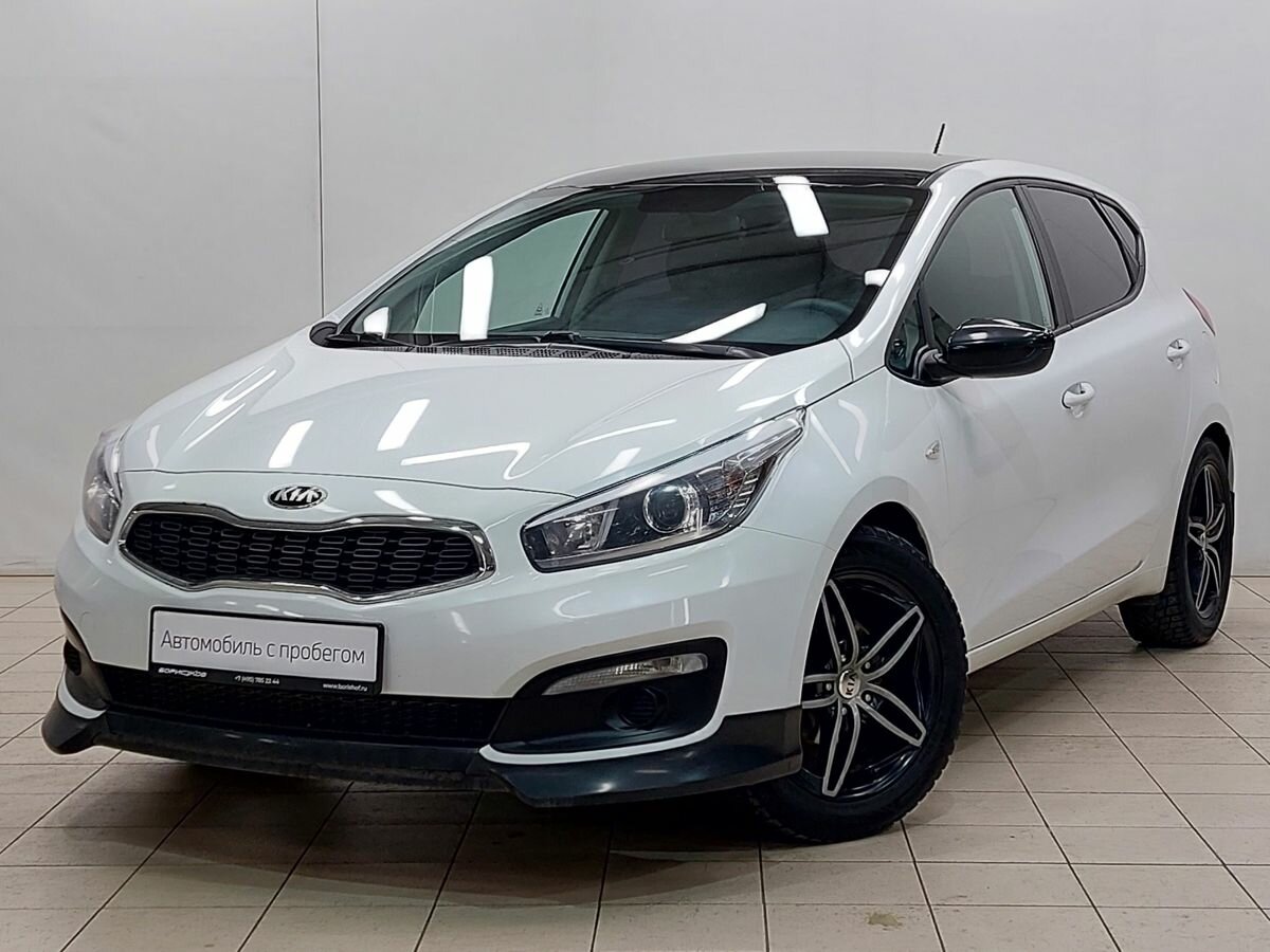 Купить б/у Kia Ceed II Рестайлинг 1.4 MT (100 л.с.) бензин механика в ...