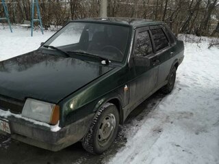 1998 LADA (ВАЗ) 21099, зелёный, 38000 рублей, вид 1