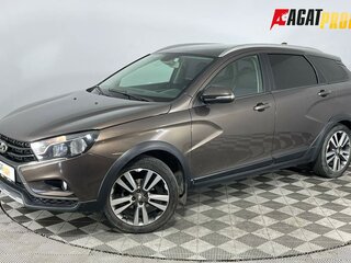 2019 Lada (ВАЗ) Vesta SW Cross I, коричневый, 900000 рублей, вид 1