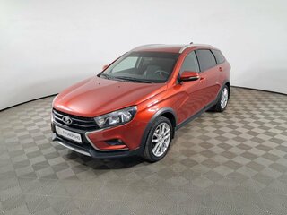 2019 Lada (ВАЗ) Vesta SW Cross I, красный, 904400 рублей, вид 1
