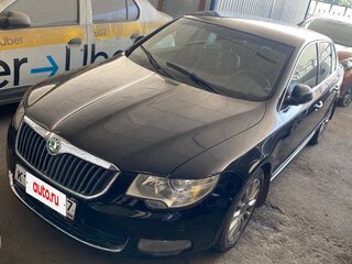 2012 Skoda Superb II, чёрный, 648000 рублей, вид 1