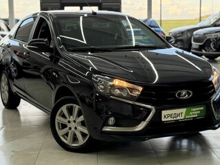 2021 Lada (ВАЗ) Vesta I, чёрный, 1299000 рублей, вид 1