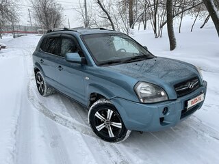 2008 Hyundai Tucson I, голубой, 600000 рублей, вид 1