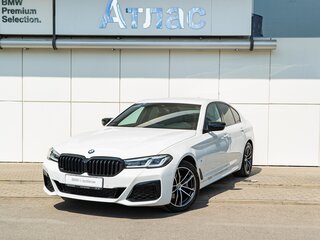 2020 BMW 5 серии 520d xDrive VII (G30/G31) Рестайлинг, белый, 4490000 рублей, вид 1