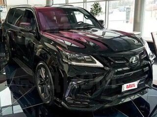 2018 Lexus LX 570 III Рестайлинг 2, чёрный, 8800000 рублей, вид 3