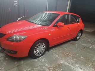 2007 Mazda 3 I (BK) Рестайлинг, красный, 525000 рублей, вид 1