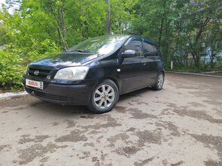 2005 Hyundai Getz I, чёрный, 390000 рублей, вид 1