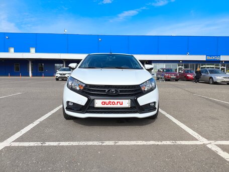 2020 Lada (ВАЗ) Vesta I, белый, вид 2