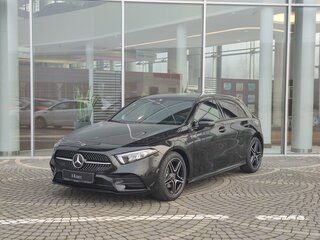 2021 Mercedes-Benz A-Класс 200 IV (W177), чёрный, 3305200 рублей, вид 1