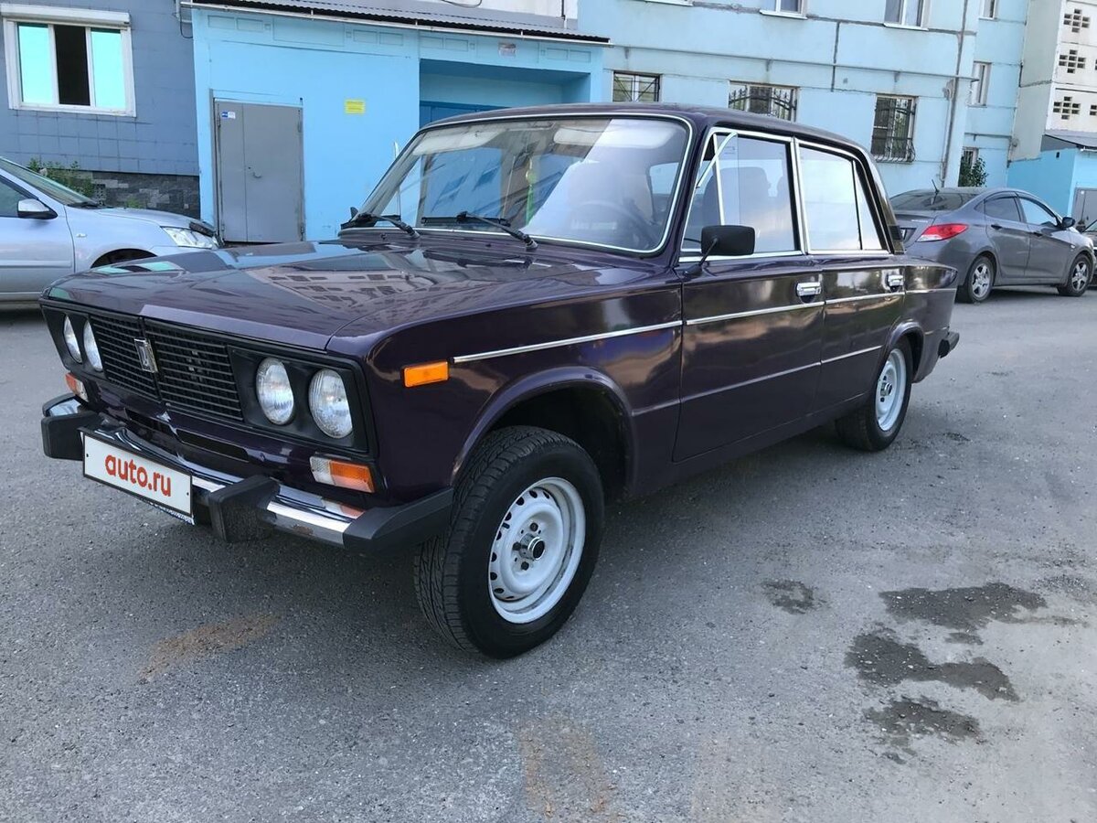 ВАЗ 2106 фиолетовая тонированная