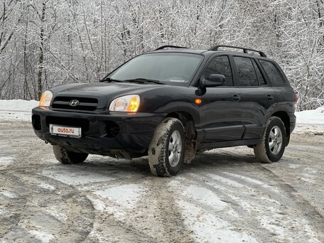 2008 Hyundai Santa Fe Classic I, чёрный, 771000 рублей, вид 1
