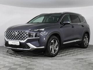 2021 Hyundai Santa Fe IV Рестайлинг, синий, 3690000 рублей, вид 1