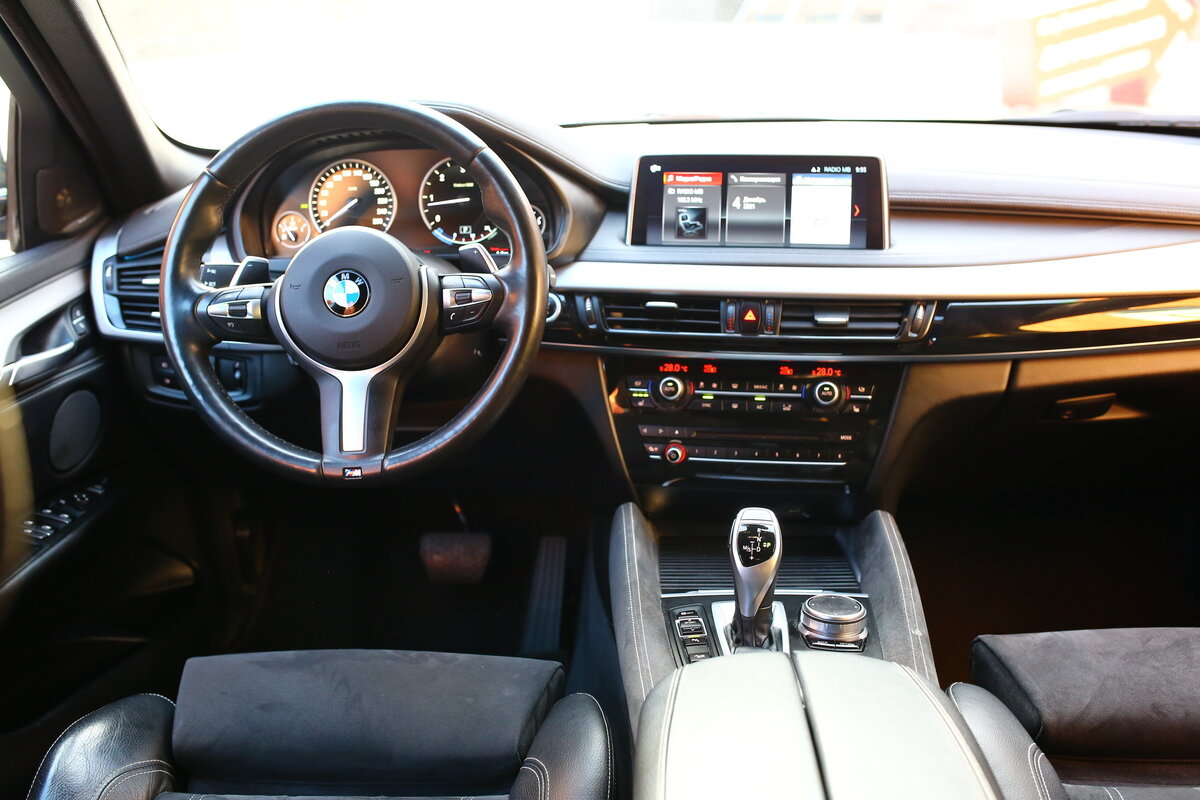 2018 BMW X6 30d II (F16), серый - вид 21