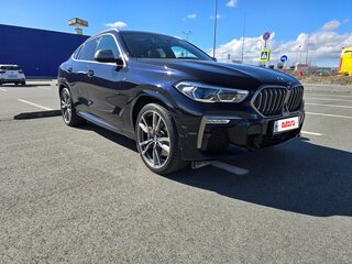 2020 BMW X6 M50i III (G06), синий, 7800000 рублей, вид 5