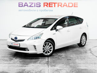 2012 Toyota Prius Alpha I (ZVW40/41), белый, 1150000 рублей, вид 1