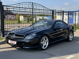 2008 Mercedes-Benz SL-Класс 550 V (R230) Рестайлинг 2, чёрный, 2650000 рублей, вид 1