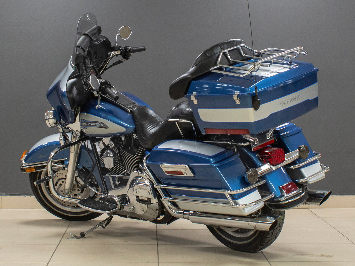 2004 Harley-Davidson Electra Glide, голубой, 558018 рублей - вид 4