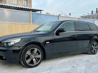 2006 BMW 5 серии 525xi V (E60/E61), чёрный, 855000 рублей, вид 1