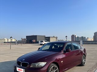 2009 BMW 3 серии 320i V (E90/E91/E92/E93) Рестайлинг, красный, 630000 рублей, вид 1