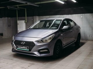 2017 Hyundai Solaris II, серый, 628000 рублей, вид 1