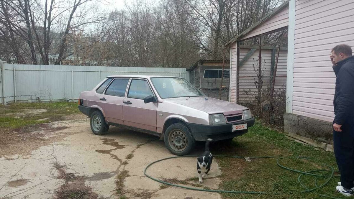 2000 LADA (ВАЗ) 21099, розовый