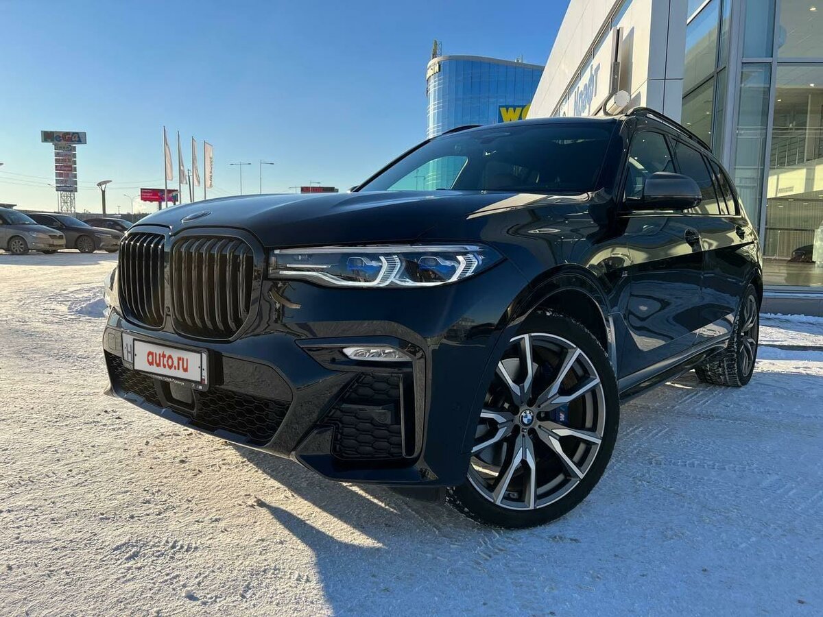 2020 BMW X7 M50d I (G07), чёрный