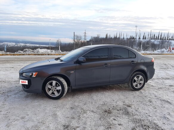 2008 Mitsubishi Lancer X, серый, 799000 рублей - вид 3