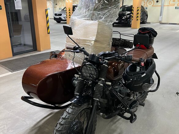 1987 Урал ИМЗ-8.103, коричневый, 650000 рублей - вид 14